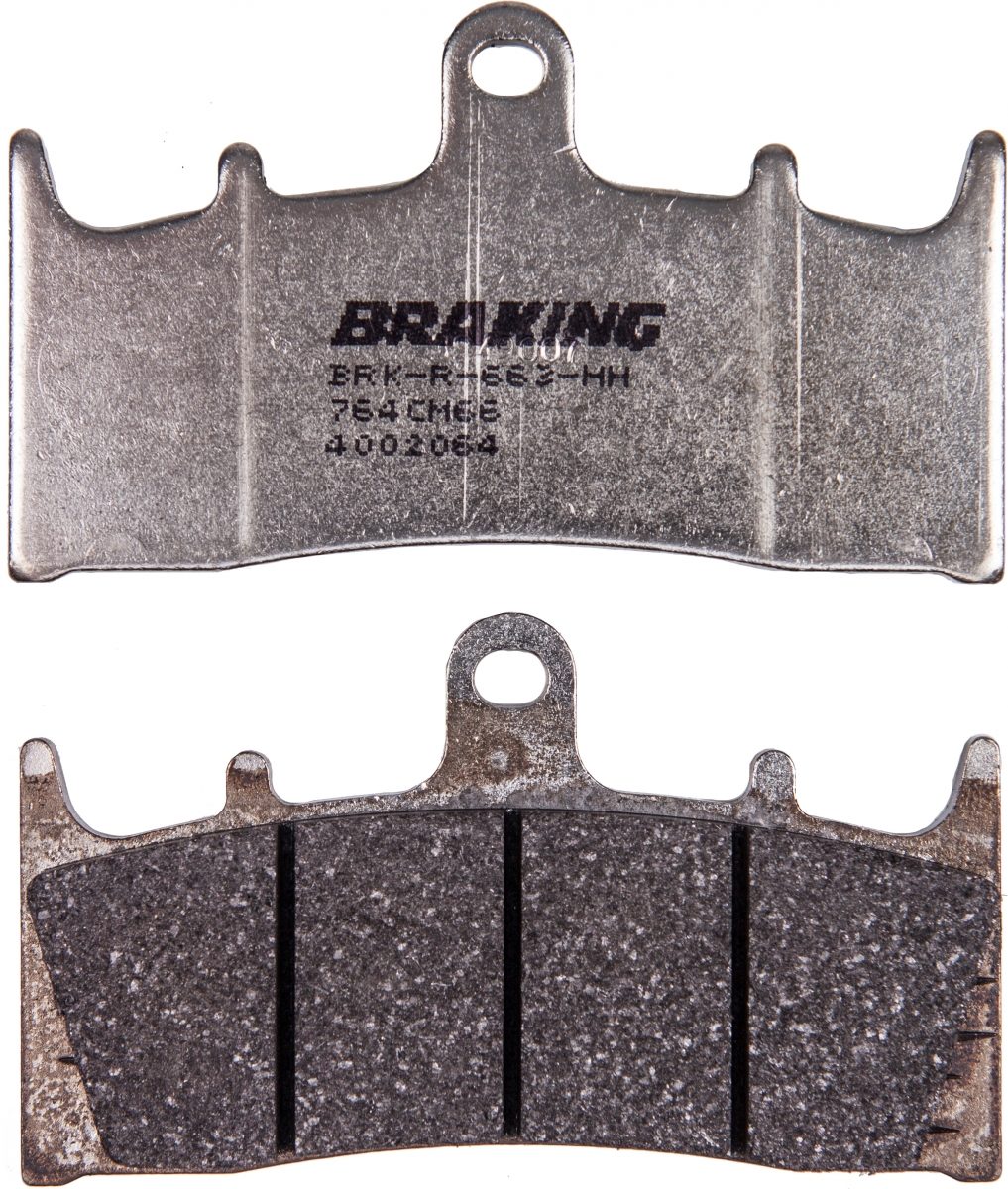 764 CM66 BRAKE PADS SEMI METALLIC