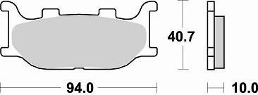 777 SM1 BRAKE PADS SEMI METALLIC