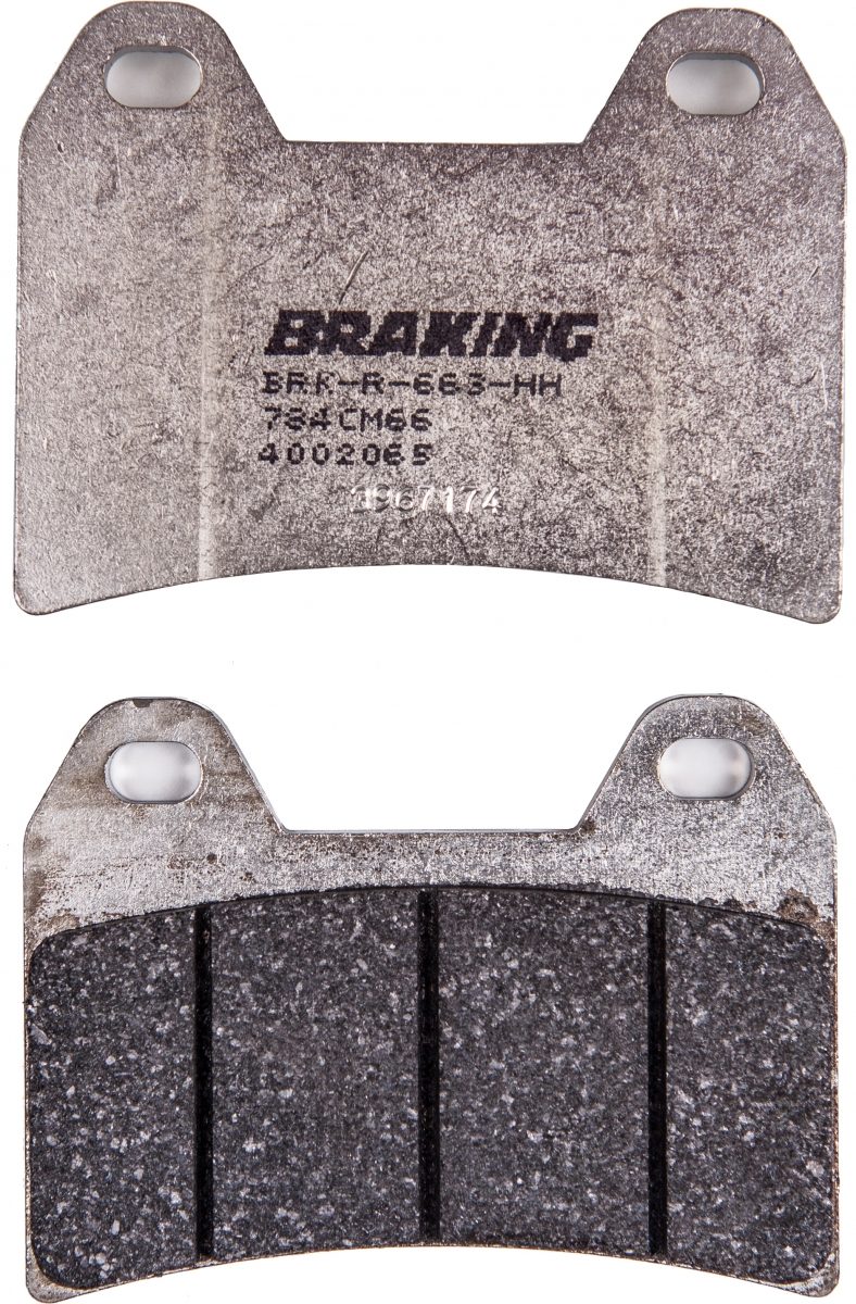 784 CM66 BRAKE PADS SEMI METALLIC