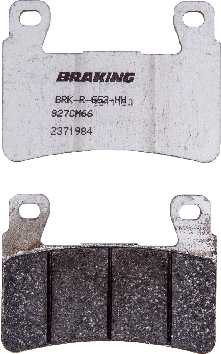 827 CM66 BRAKE PADS SEMI METALLIC