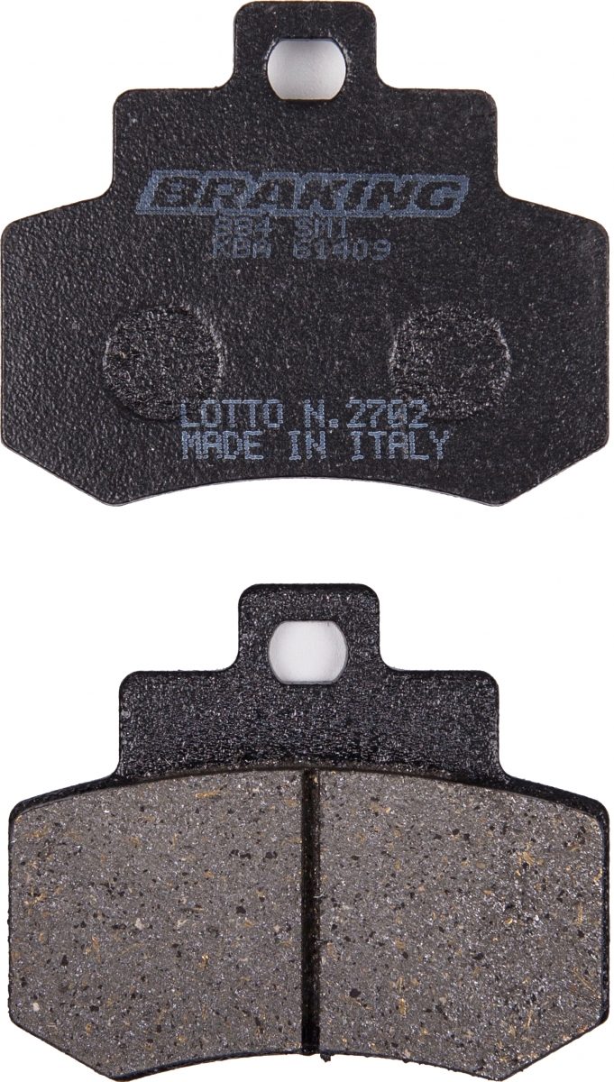 884 SM1 BRAKE PADS SEMI METALLIC