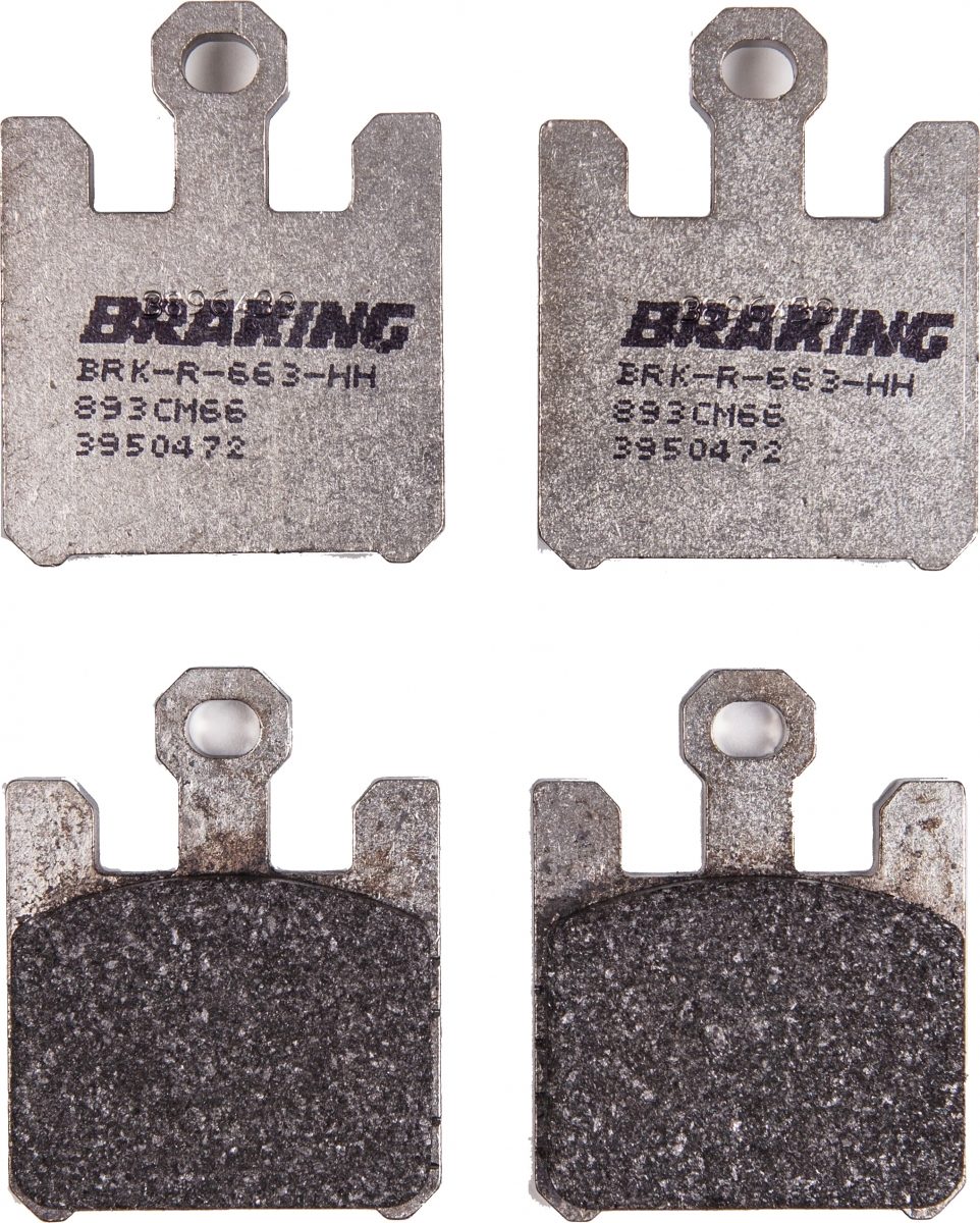 893 CM66 BRAKE PADS SEMI METALLIC