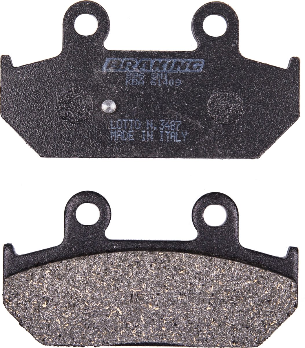 896 SM1 BRAKE PADS SEMI METALLIC