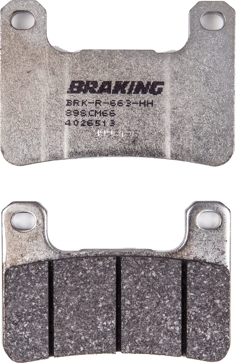 898 CM66 BRAKE PADS SEMI METALLIC