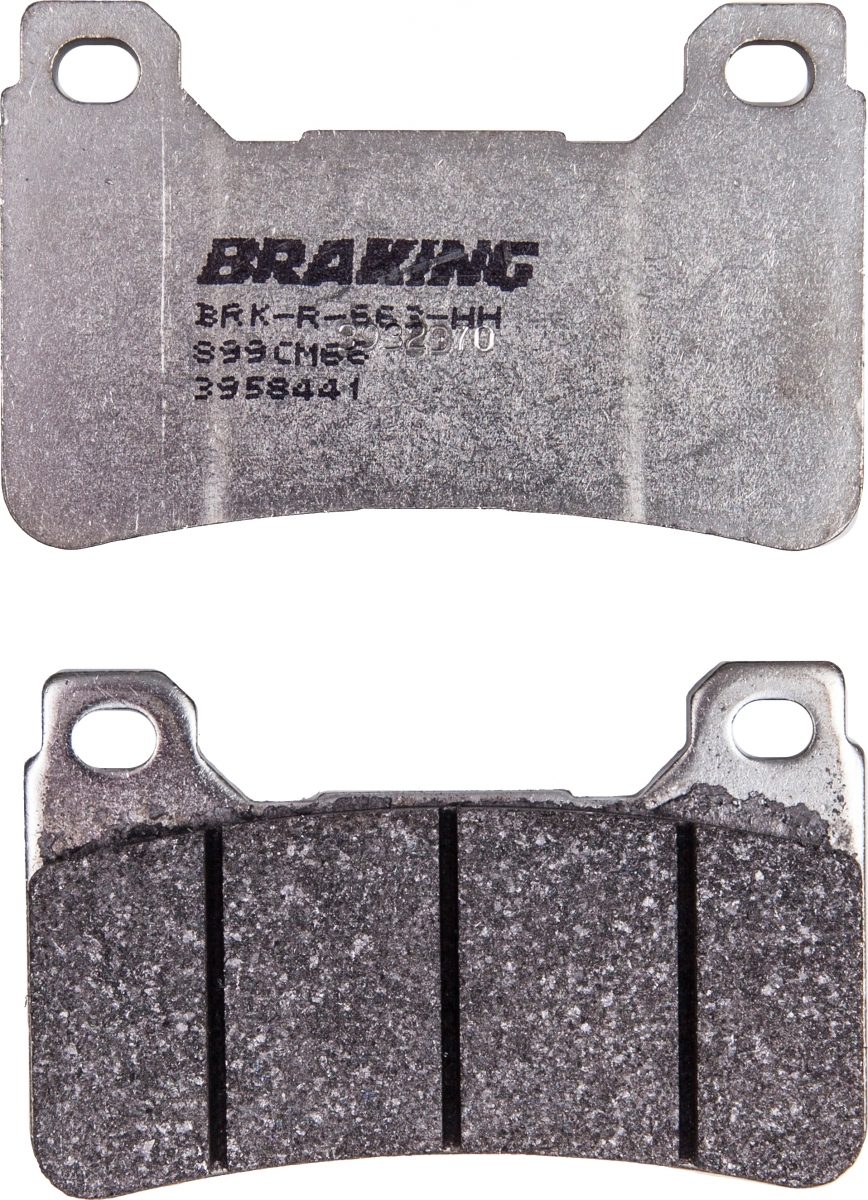 899 CM66 BRAKE PADS SEMI METALLIC