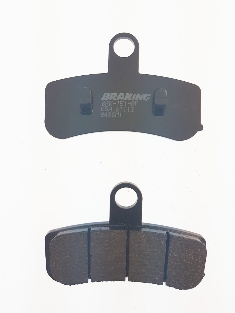 943 SM1 BRAKE PADS SEMI METALLIC