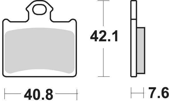 949 CM44 BRAKE PADS SINTERED