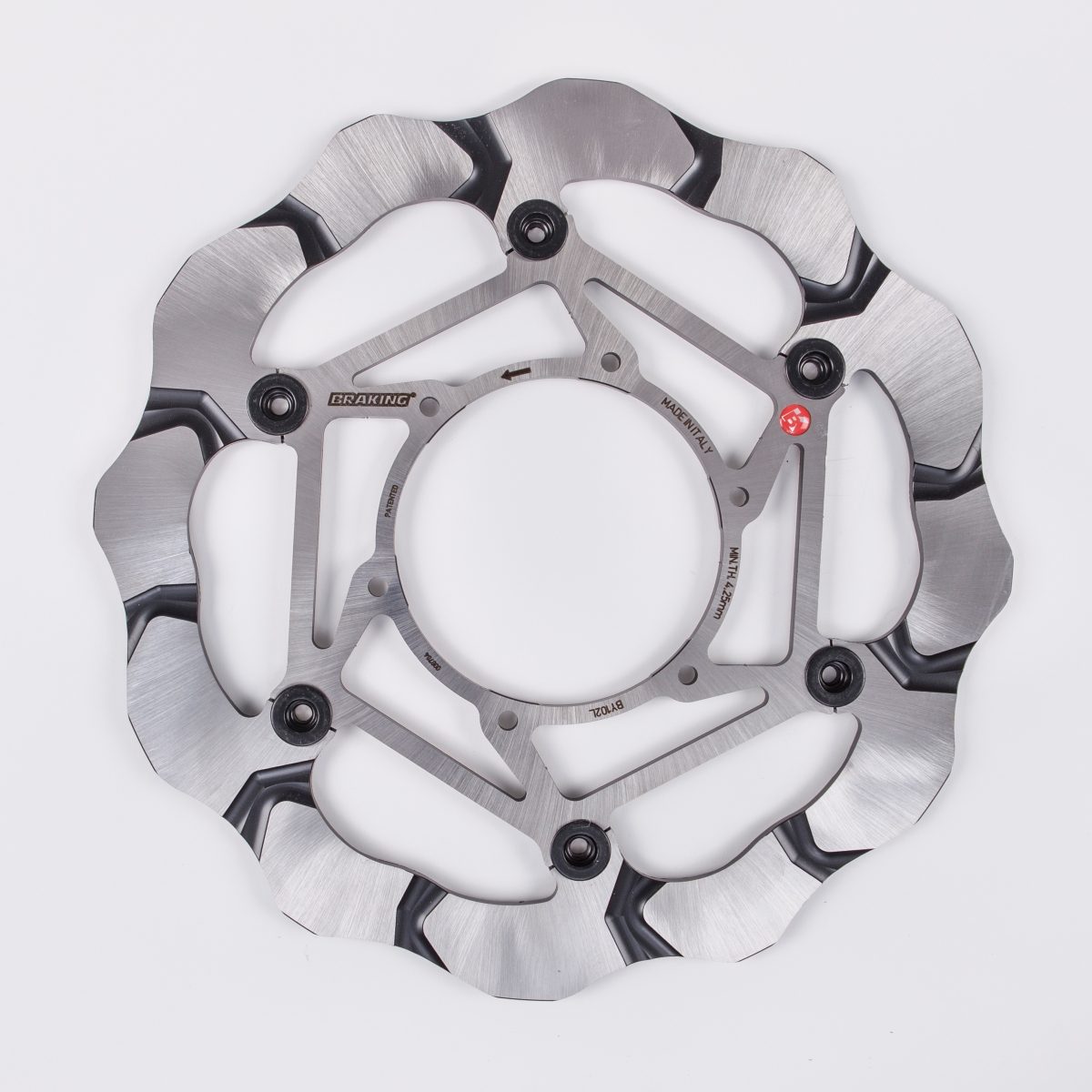 BRAKE DISC BATFLY FLOATING STEEL HUB