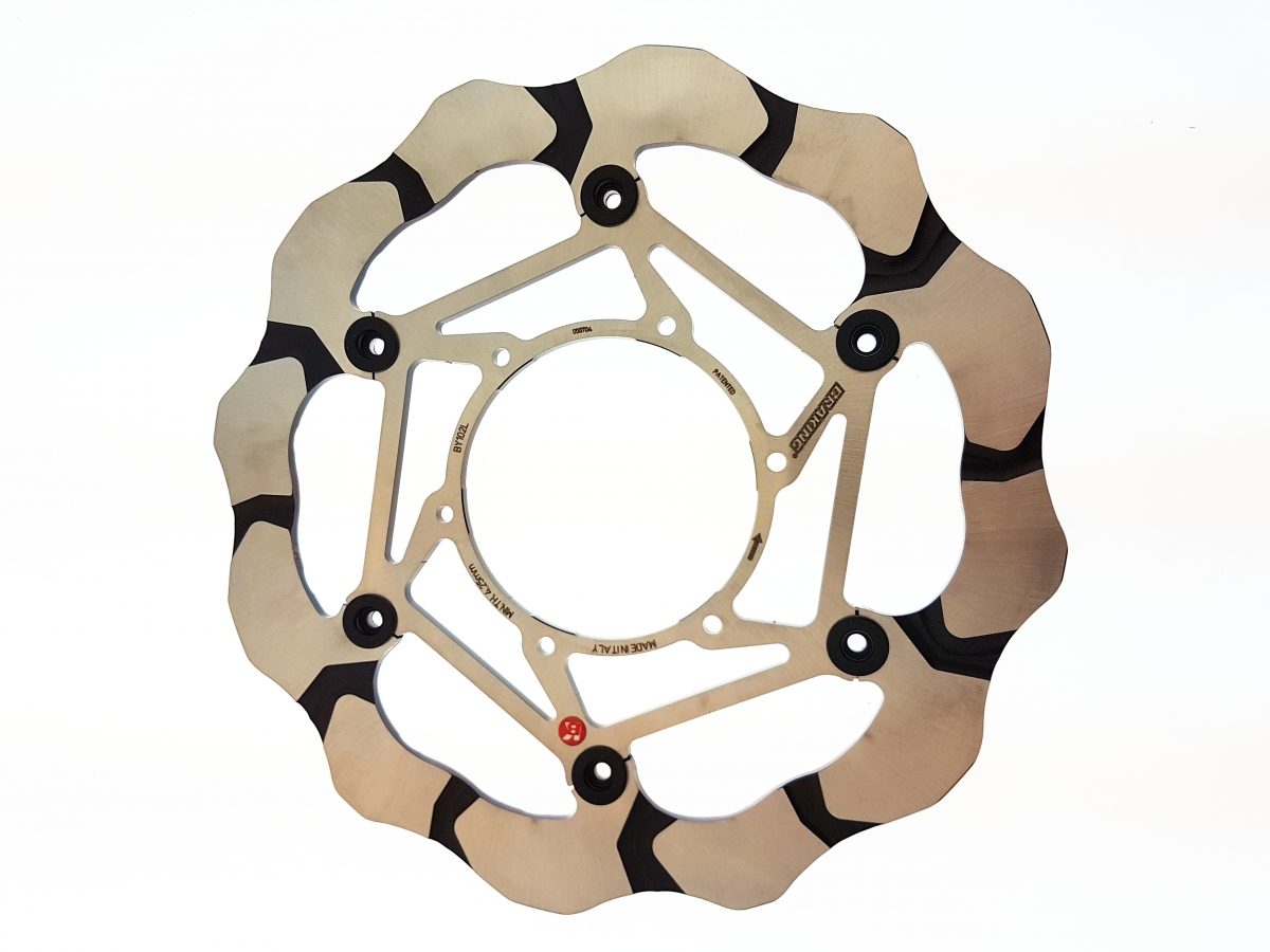 BRAKE DISC BATFLY FLOATING STEEL HUB