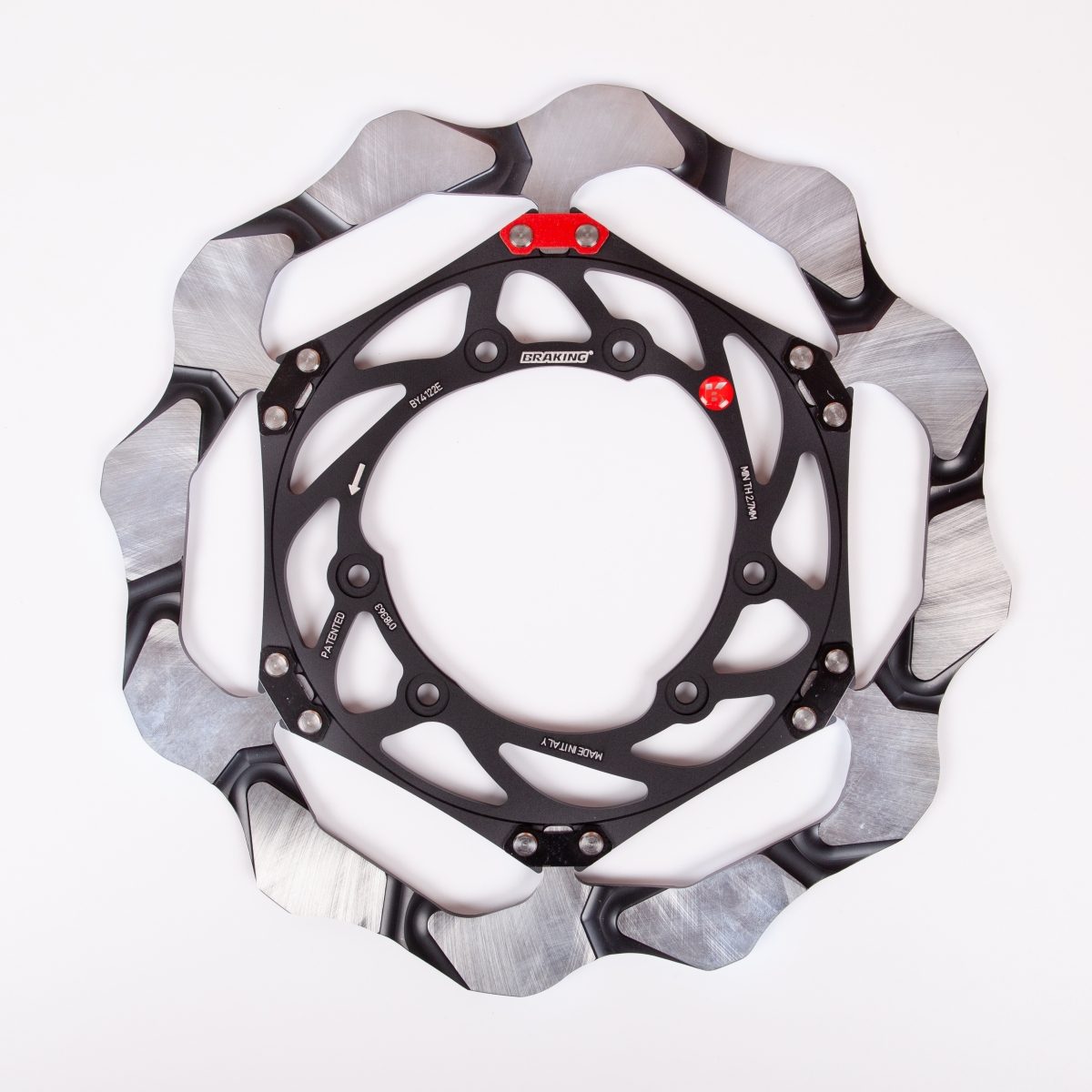 BRAKE DISC EPTA BATFLY FRONT AL-HUB 270