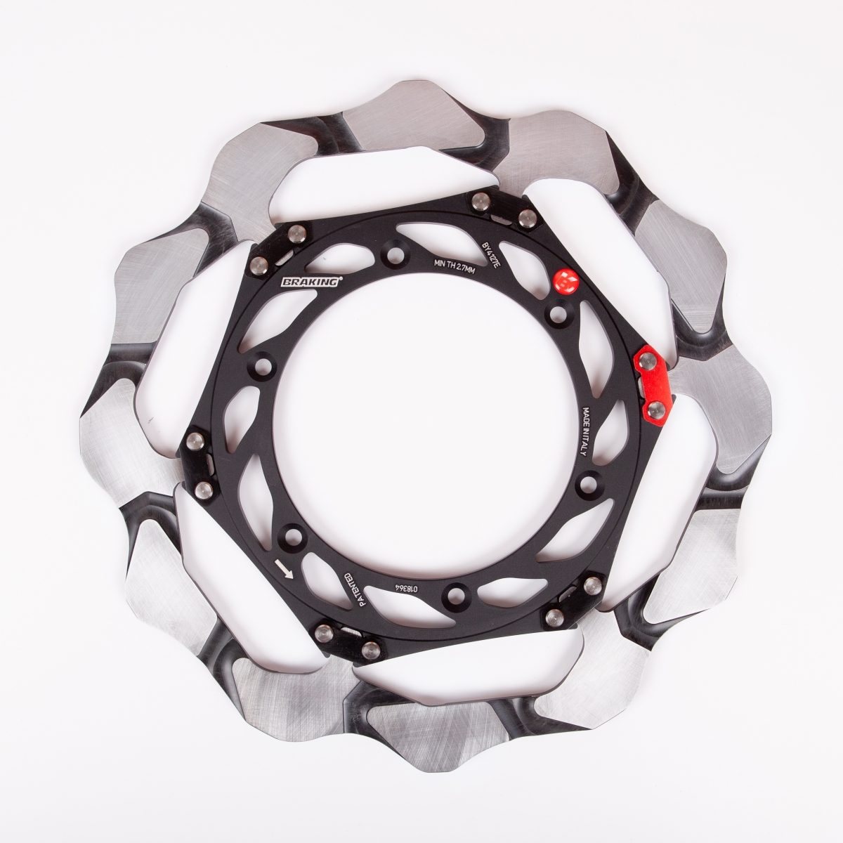 BRAKE DISC EPTA BATFLY FRONT AL-HUB 270