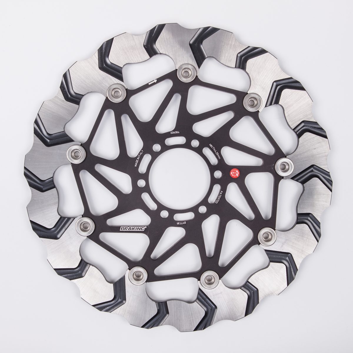BRAKE DISC BATFLY FLOATING AL-HUB 320