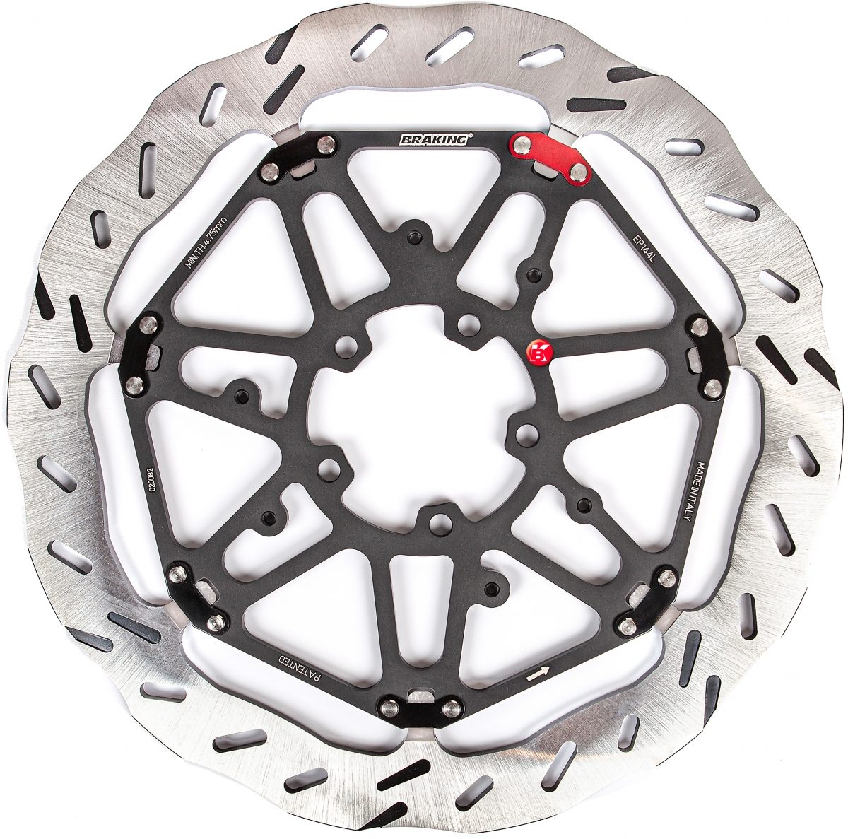 BRAKE DISC EPTA WAVE FLOATING AL-HUB 320