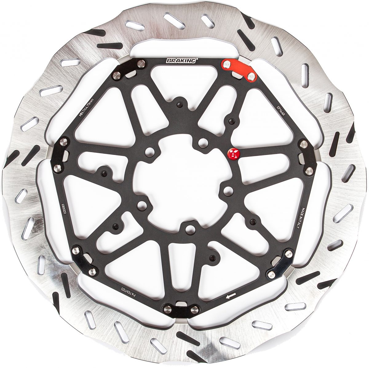 BRAKE DISC EPTA WAVE FLOATING AL-HUB 320