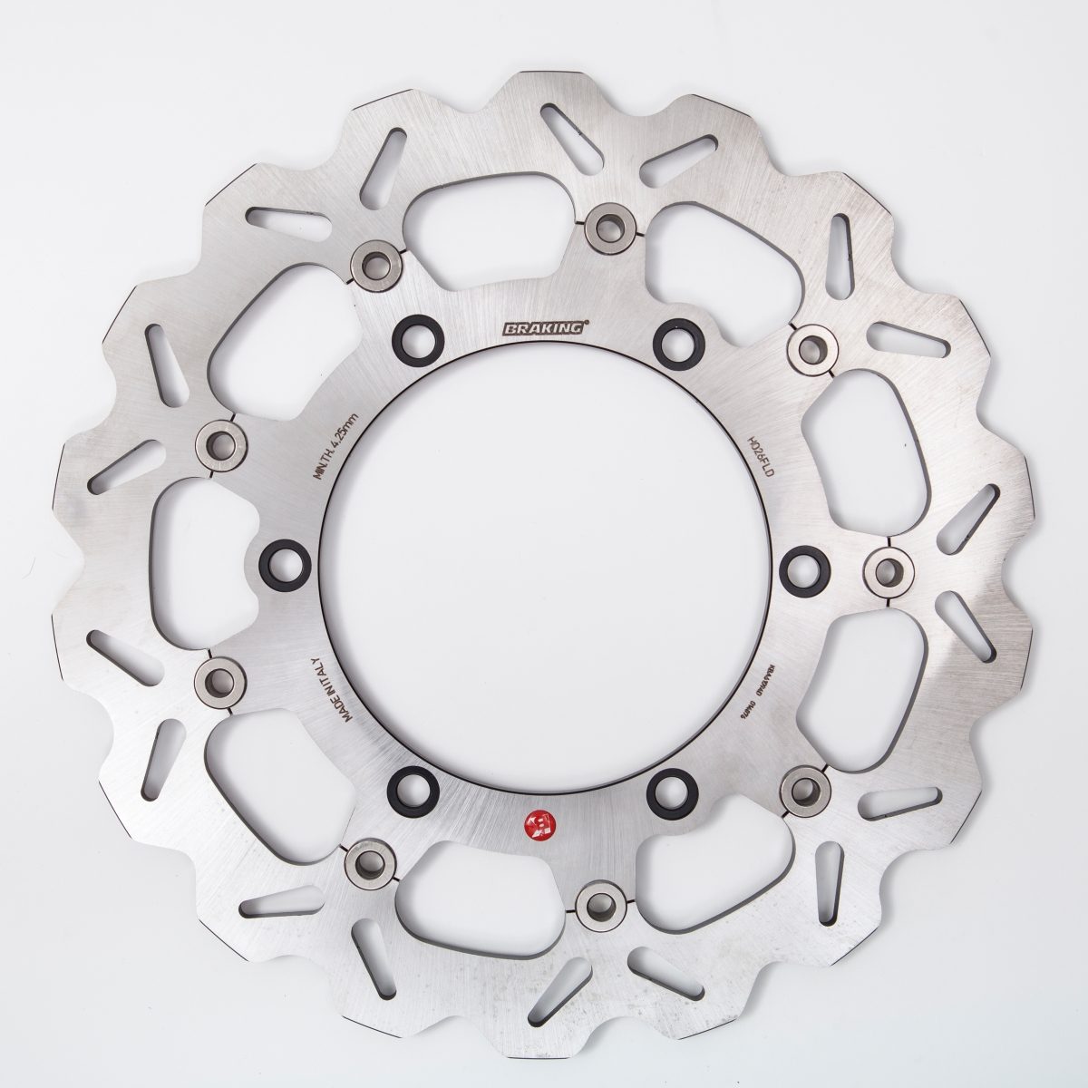 BRAKE DISC WAVE FLOATING STEEL HUB