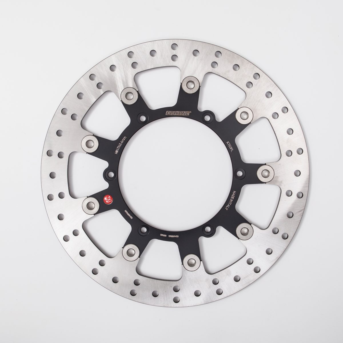 BRAKE DISC ROUND FLOATING STEEL HUB 300