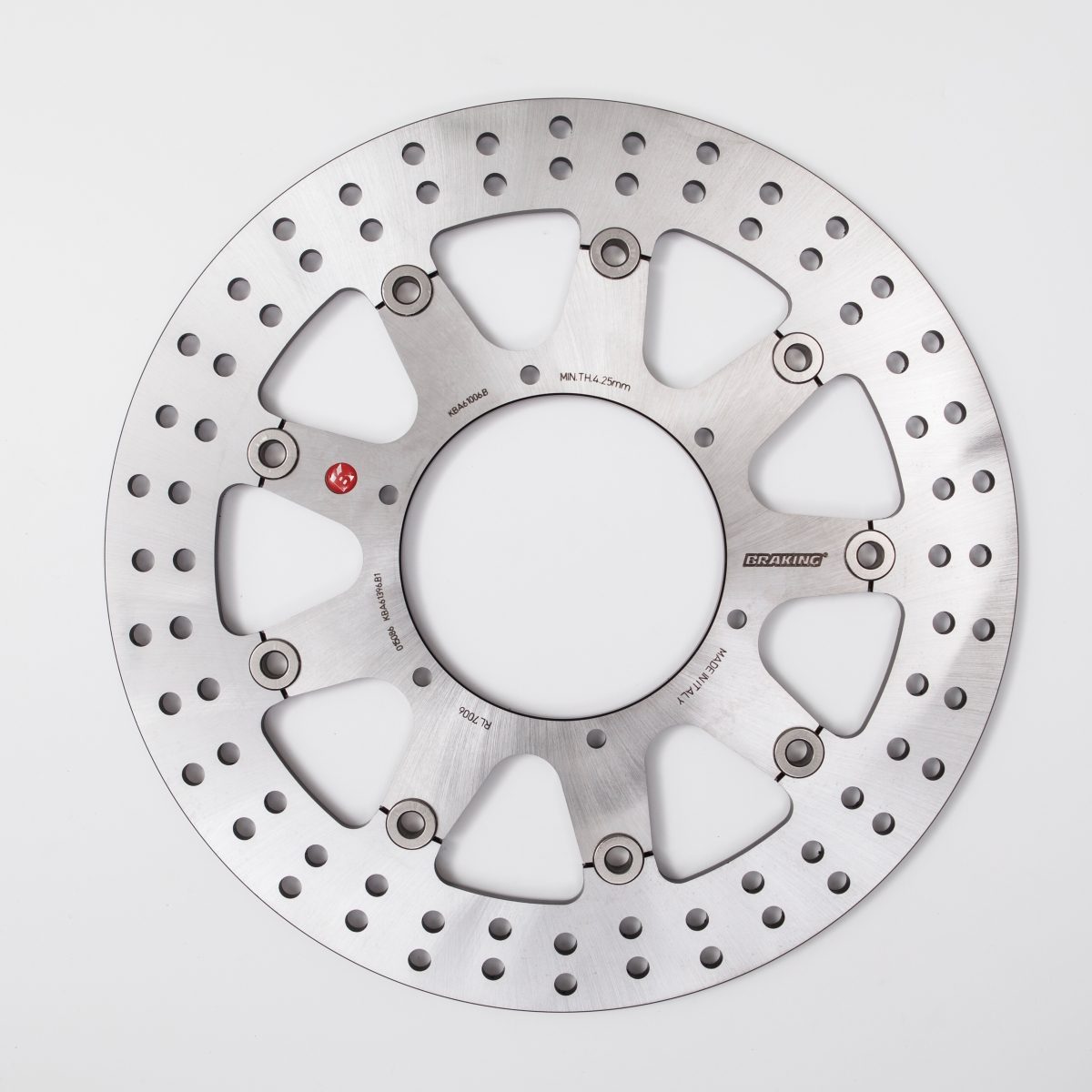 BRAKE DISC ROUND FLOATING STEEL HUB 300