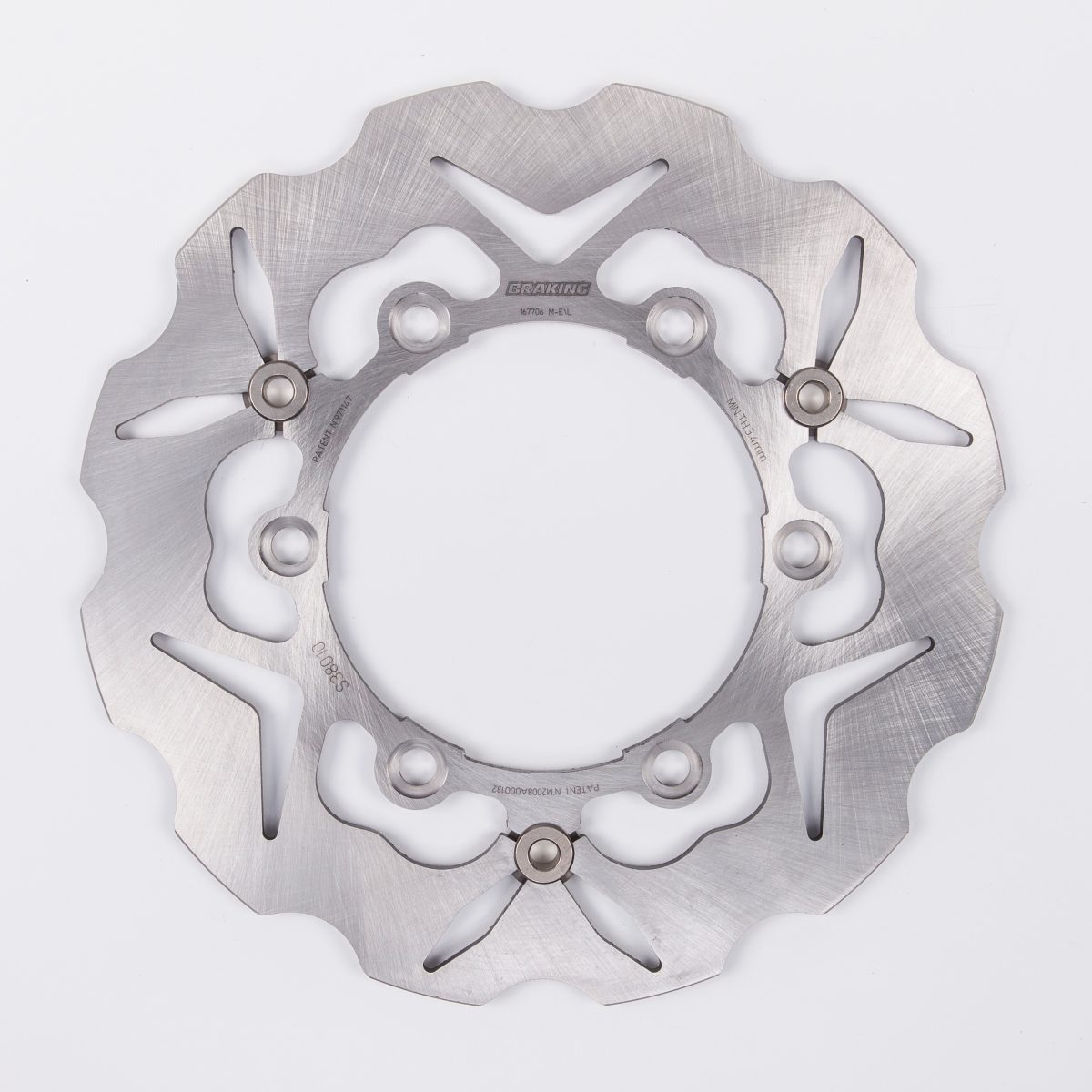 BRAKE DISC WAVE SEMI-FLOATING 3 PINS