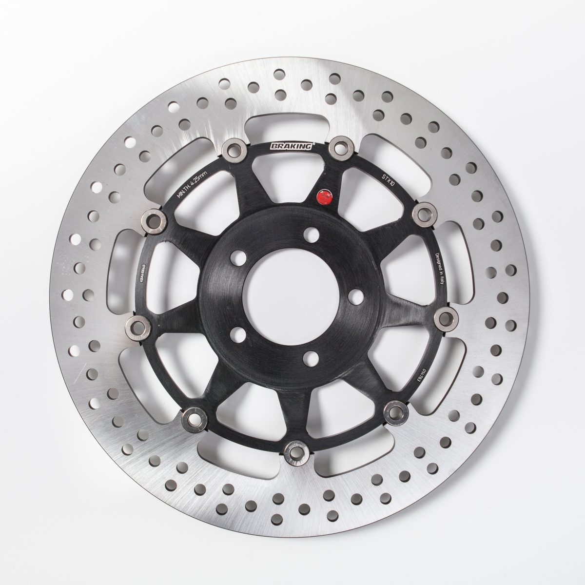 BRAKE DISC ROUND FLOATING AL-HUB STX