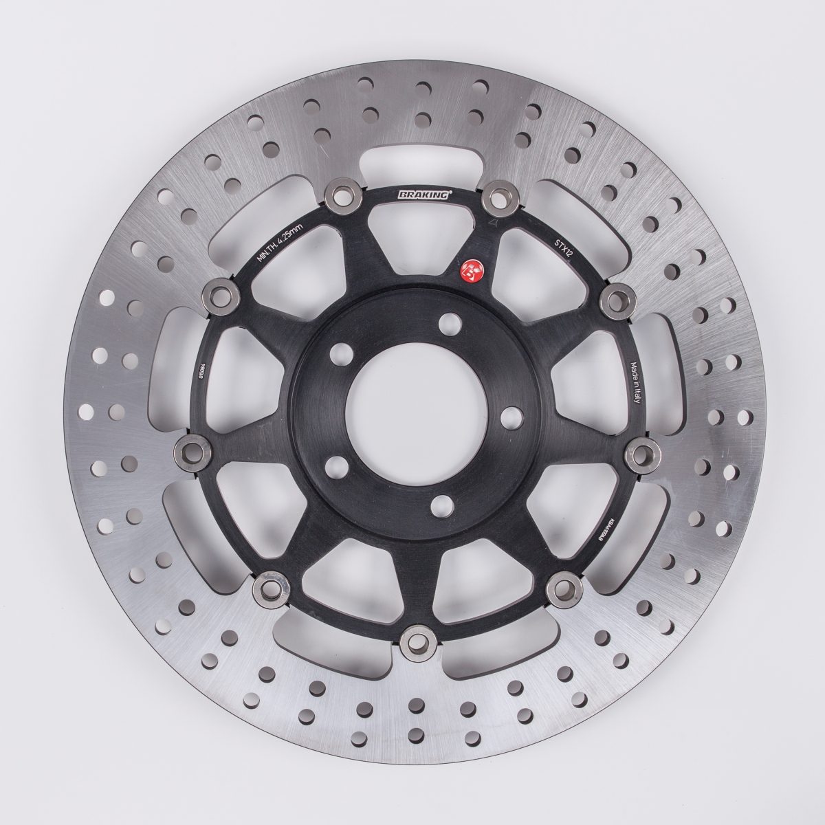 BRAKE DISC ROUND FLOATING AL-HUB STX