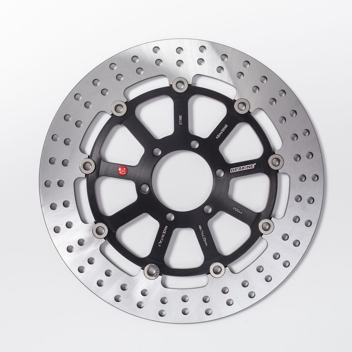 BRAKE DISC ROUND FLOATING AL-HUB STX
