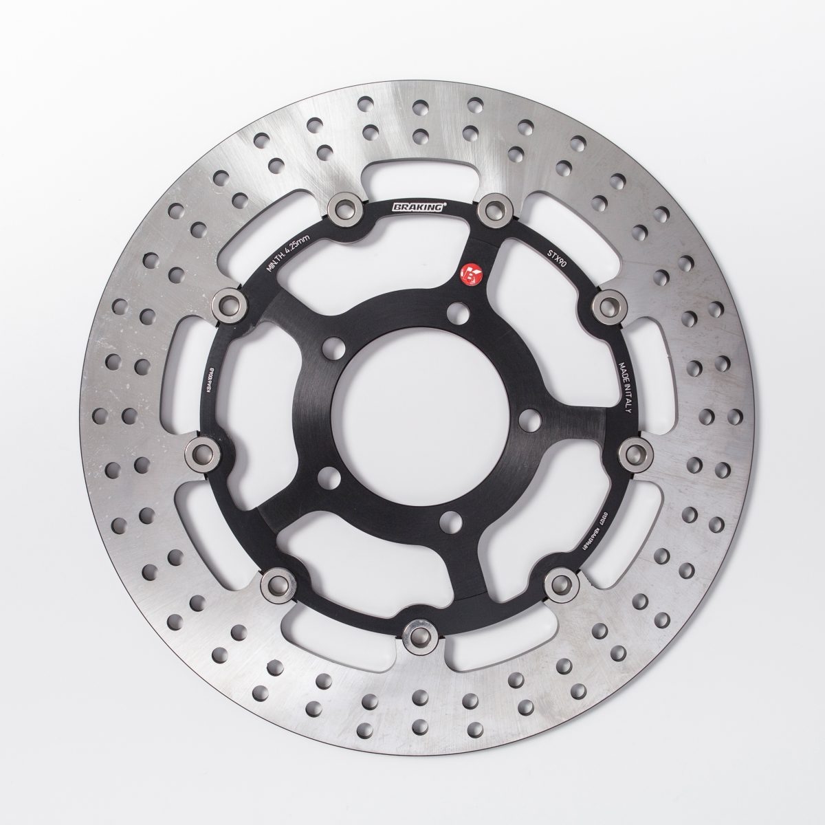 BRAKE DISC ROUND FLOATING AL-HUB STX