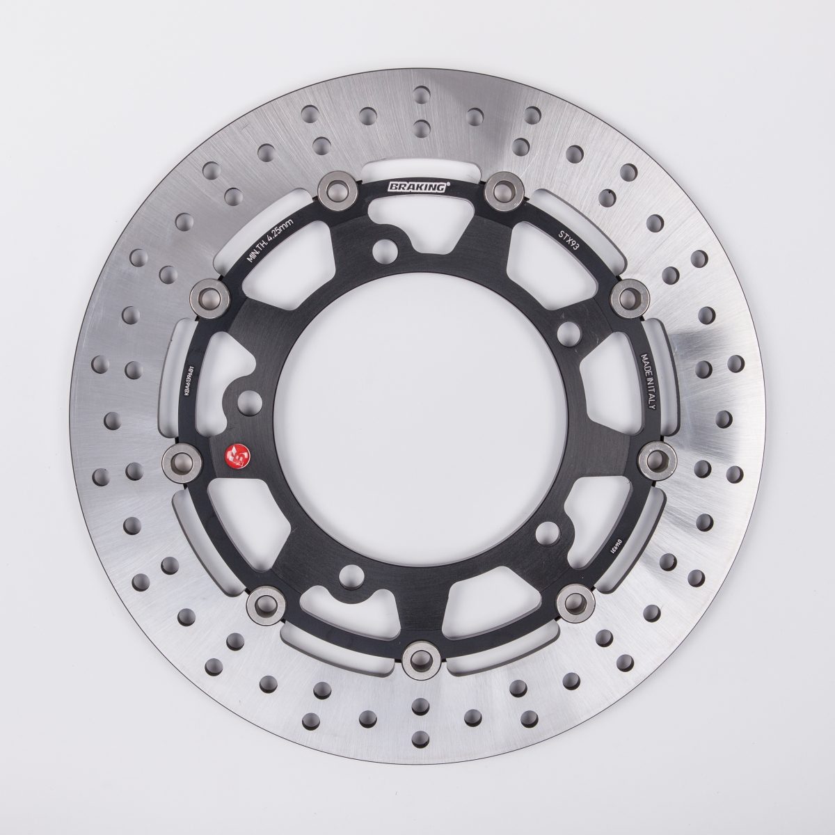 BRAKE DISC ROUND FLOATING AL-HUB STX