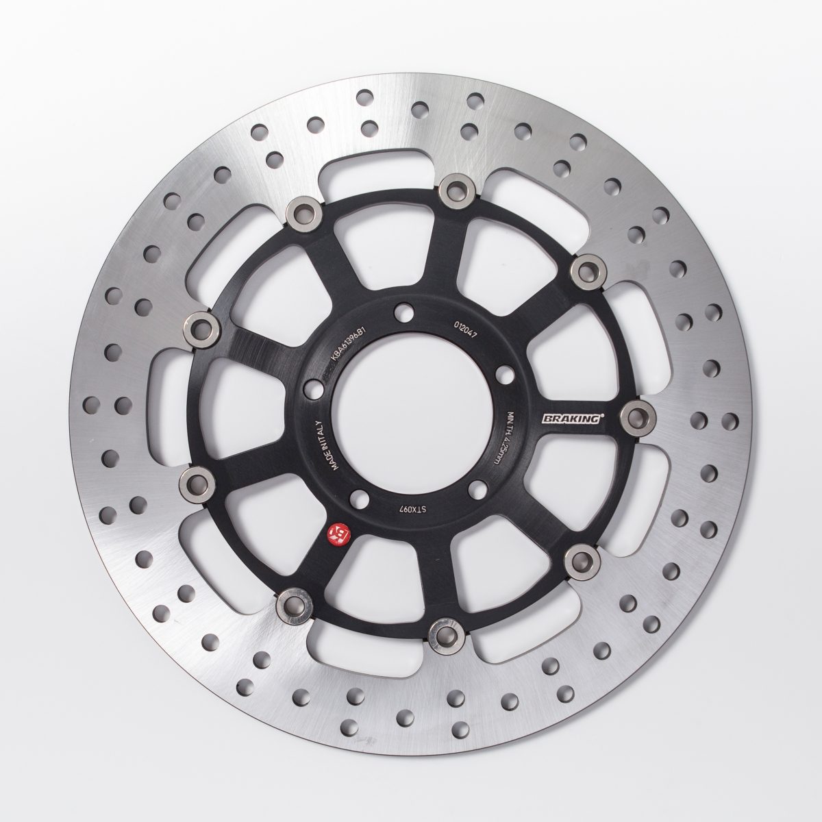 BRAKE DISC ROUND FLOATING AL-HUB STX