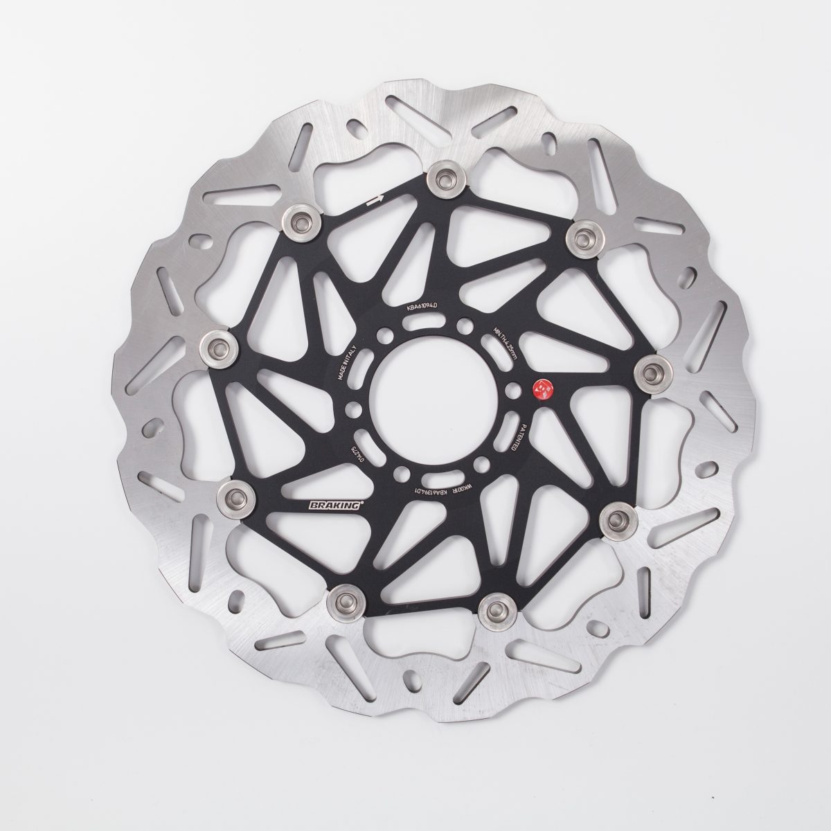 BRAKE DISC WAVE FLOATING AL-HUB SK2 320