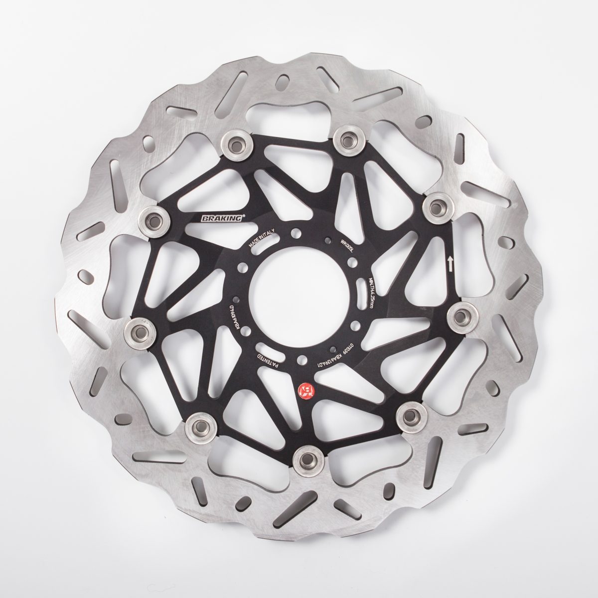 BRAKE DISC WAVE FLOATING AL-HUB SK2 296