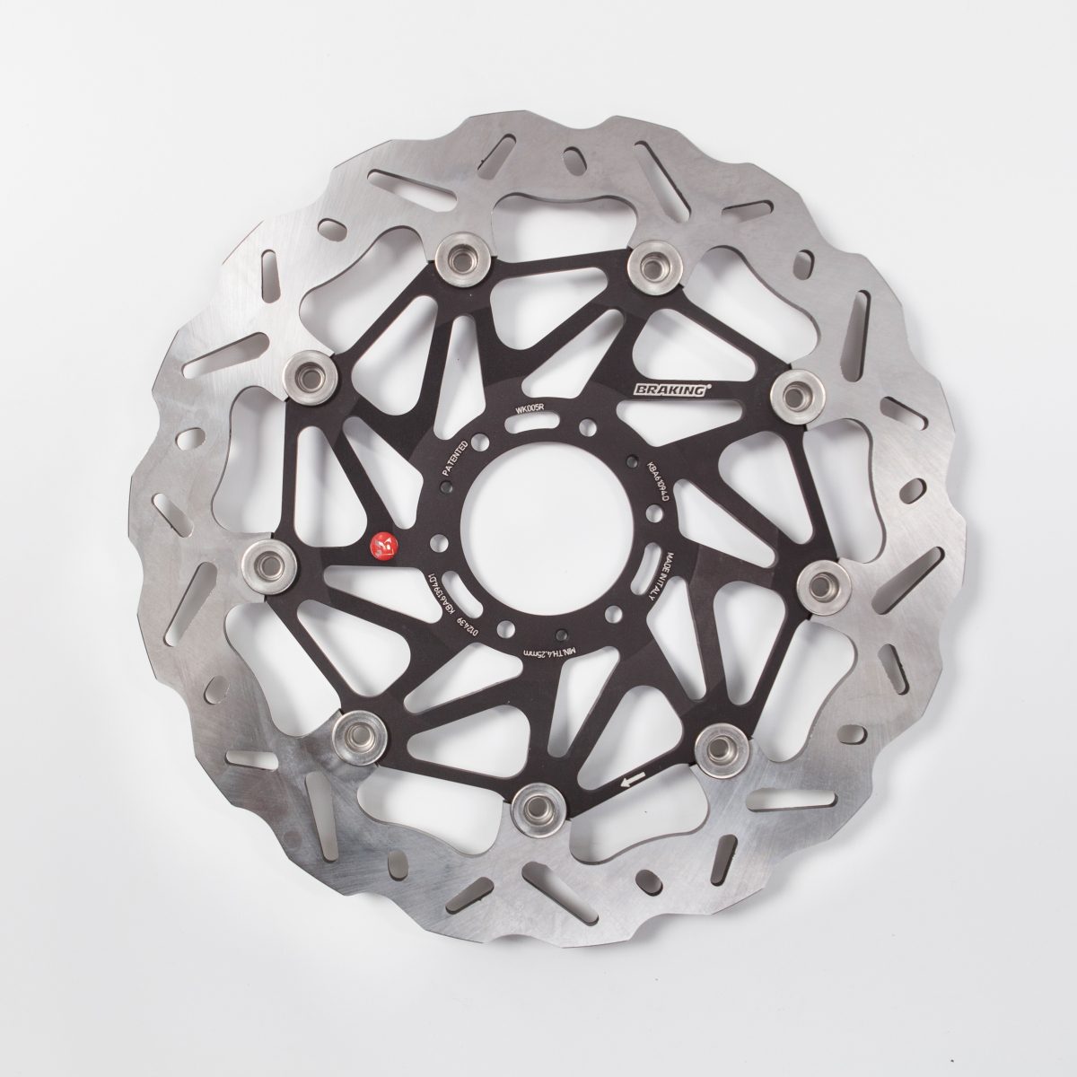 BRAKE DISC WAVE FLOATING AL-HUB SK2 296