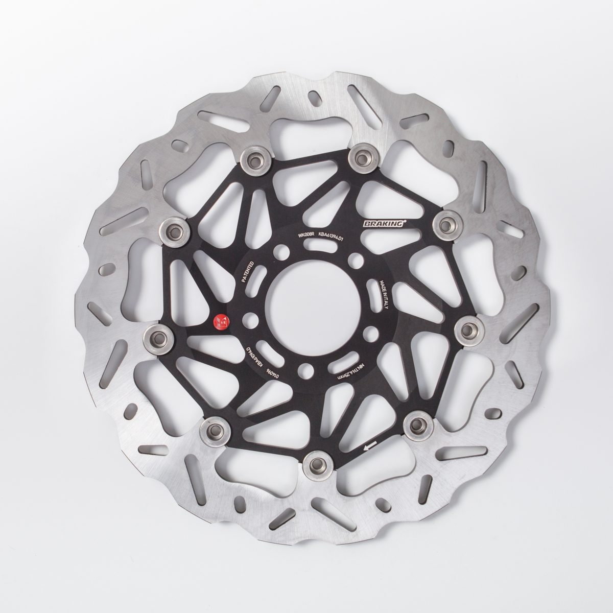 BRAKE DISC WAVE FLOATING AL-HUB SK2 300