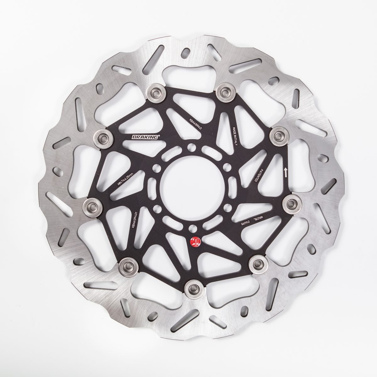 BRAKE DISC WAVE FLOATING AL-HUB SK2 300