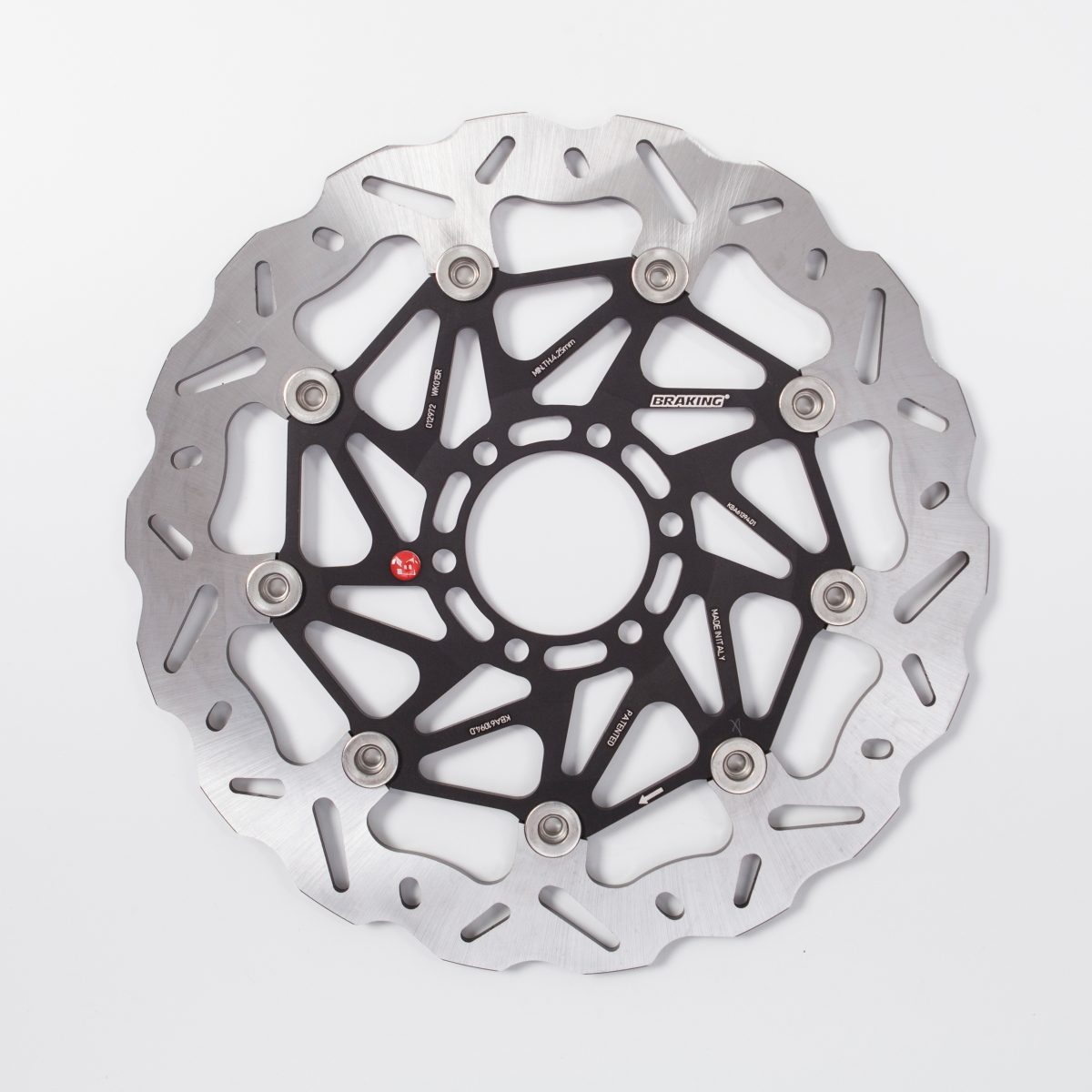 BRAKE DISC WAVE FLOATING AL-HUB SK2 300