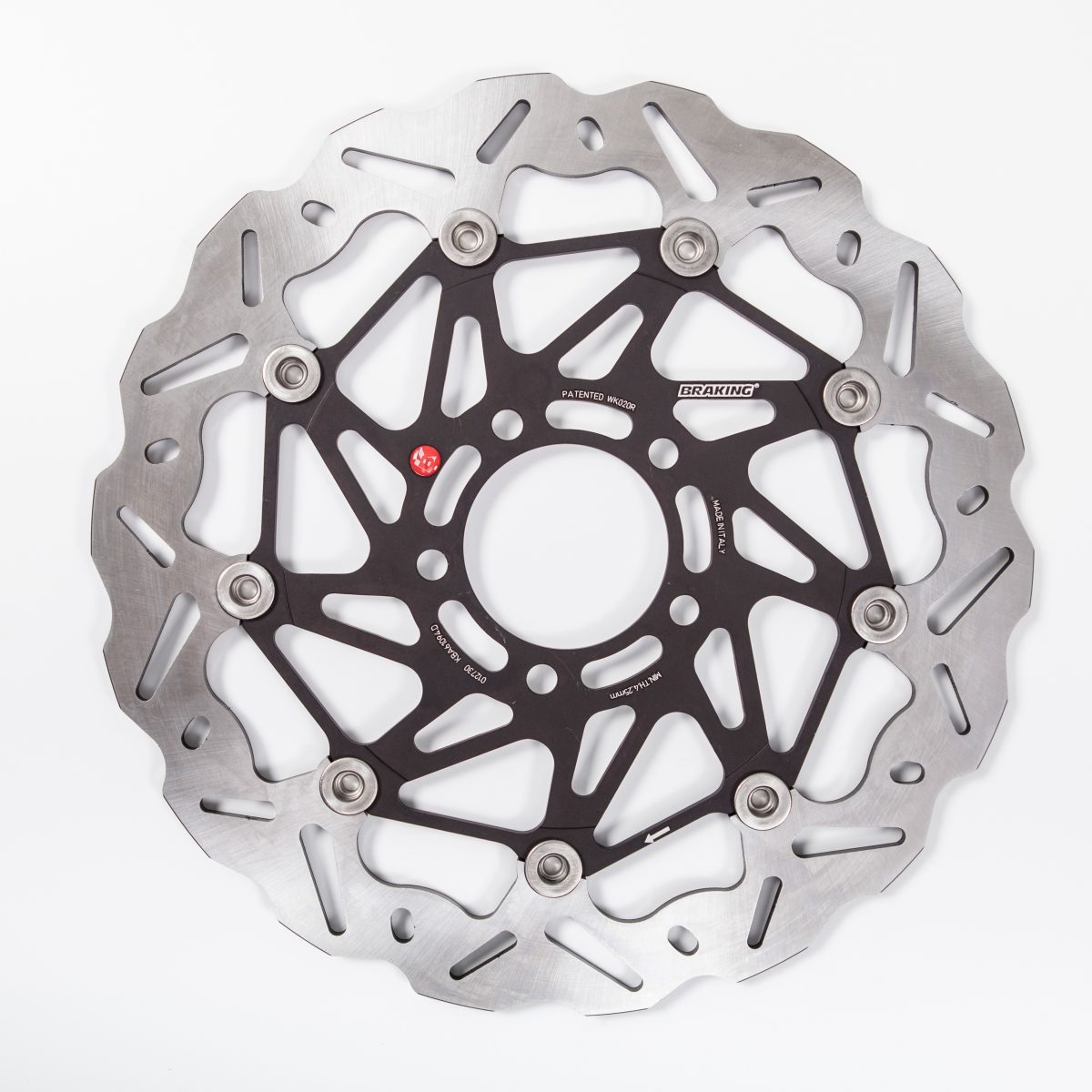 BRAKE DISC WAVE FLOATING AL-HUB SK2 320