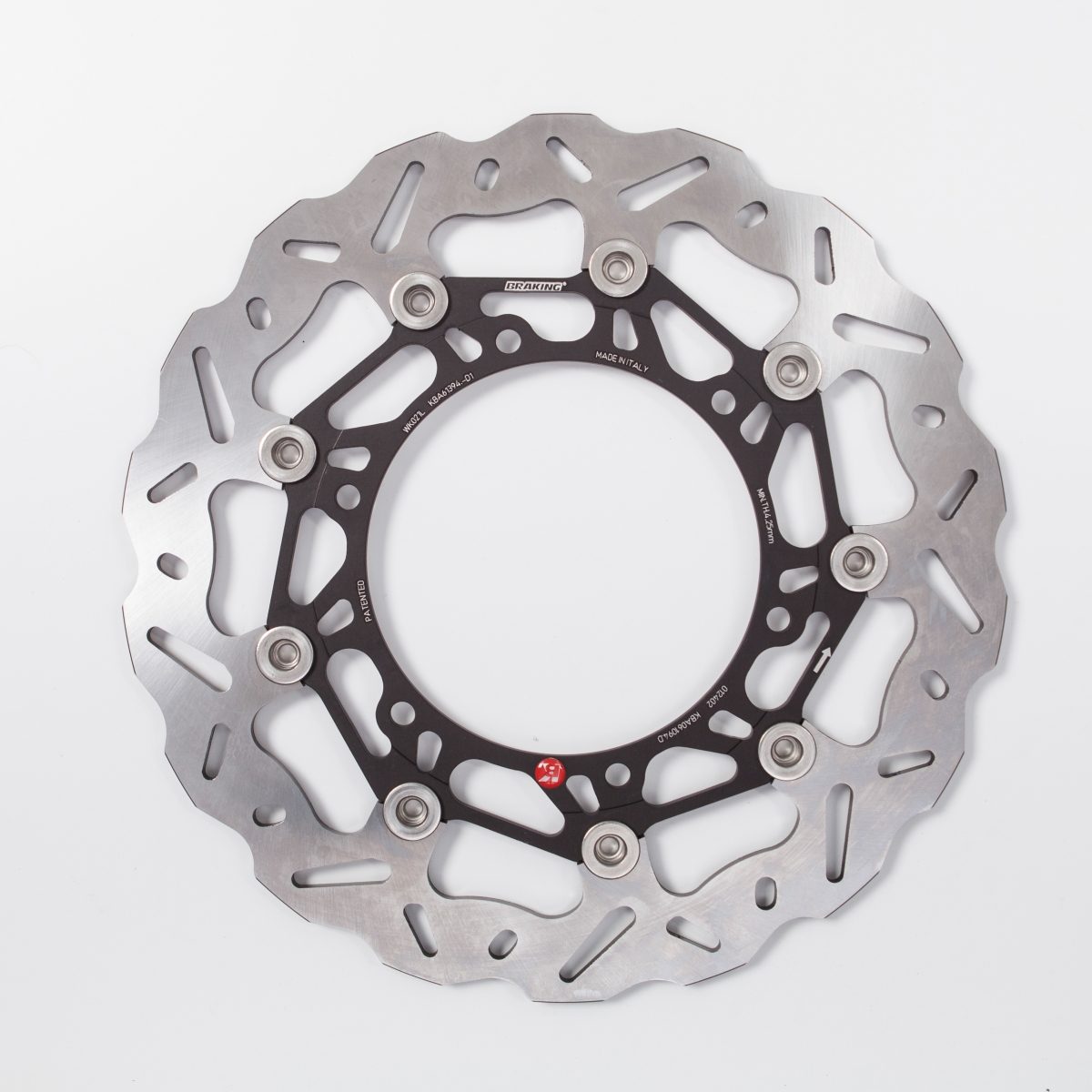 BRAKE DISC WAVE FLOATING AL-HUB SK2 300
