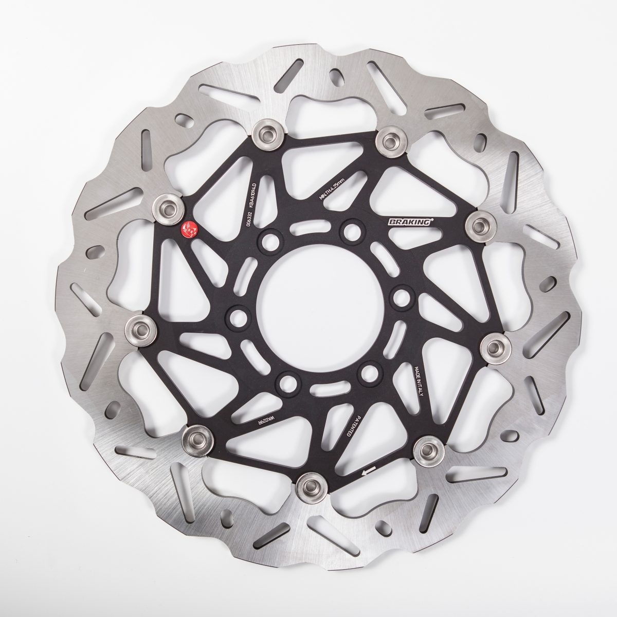 BRAKE DISC WAVE FLOATING AL-HUB SK2 320