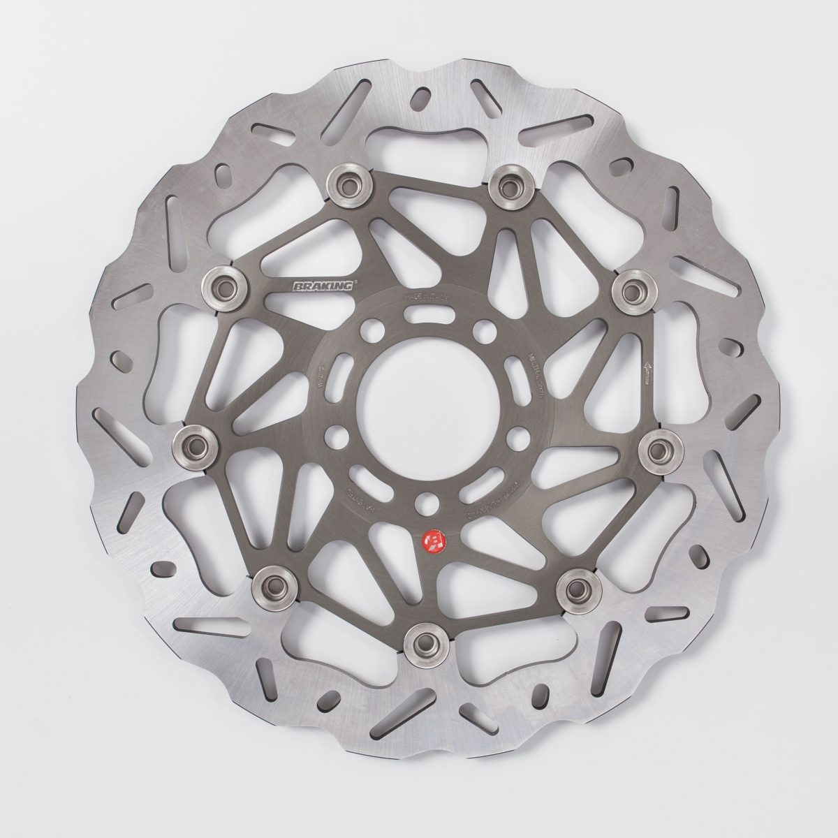 BRAKE DISC WAVE FLOATING AL-HUB SK2 296