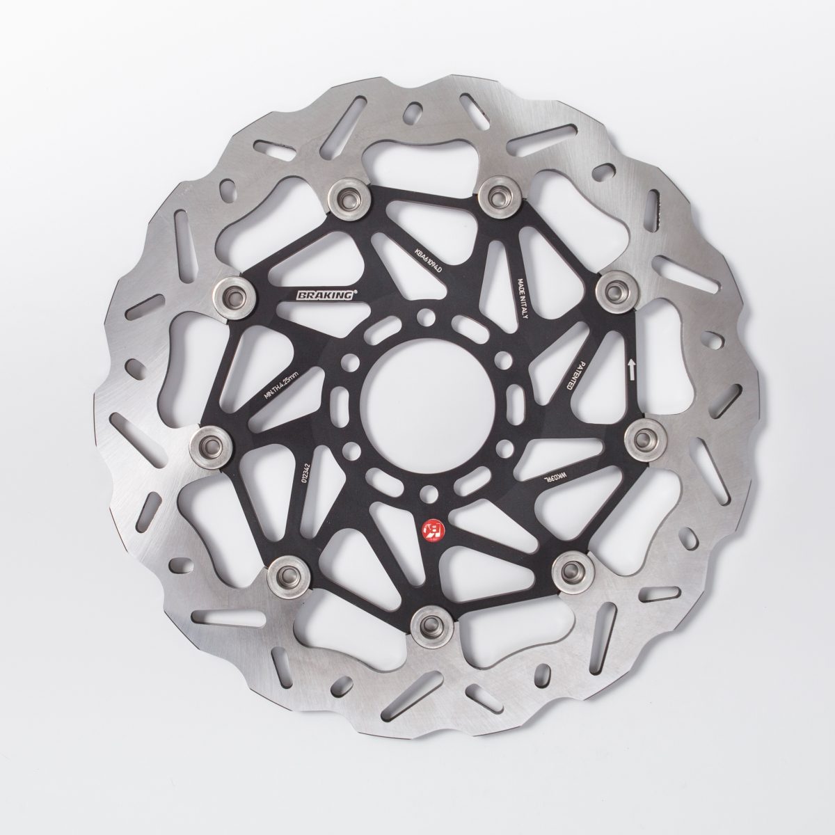 BRAKE DISC WAVE FLOATING AL-HUB SK2 300