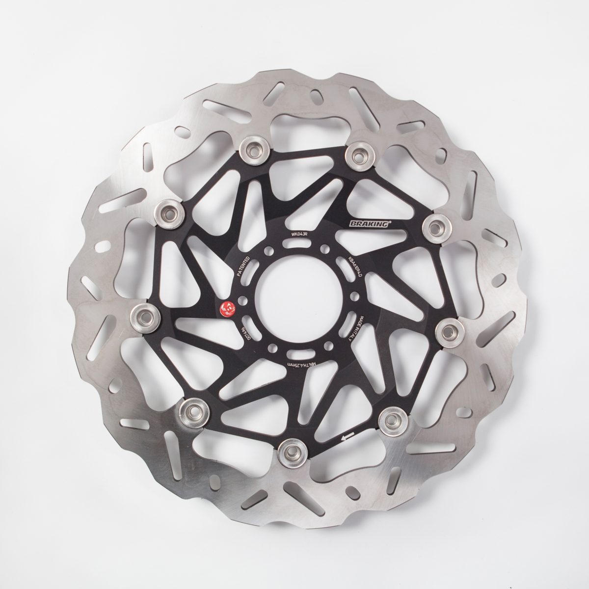 BRAKE DISC WAVE FLOATING AL-HUB SK2 296