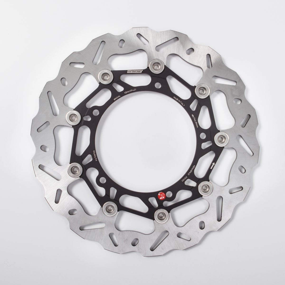 BRAKE DISC WAVE FLOATING AL-HUB SK2 300