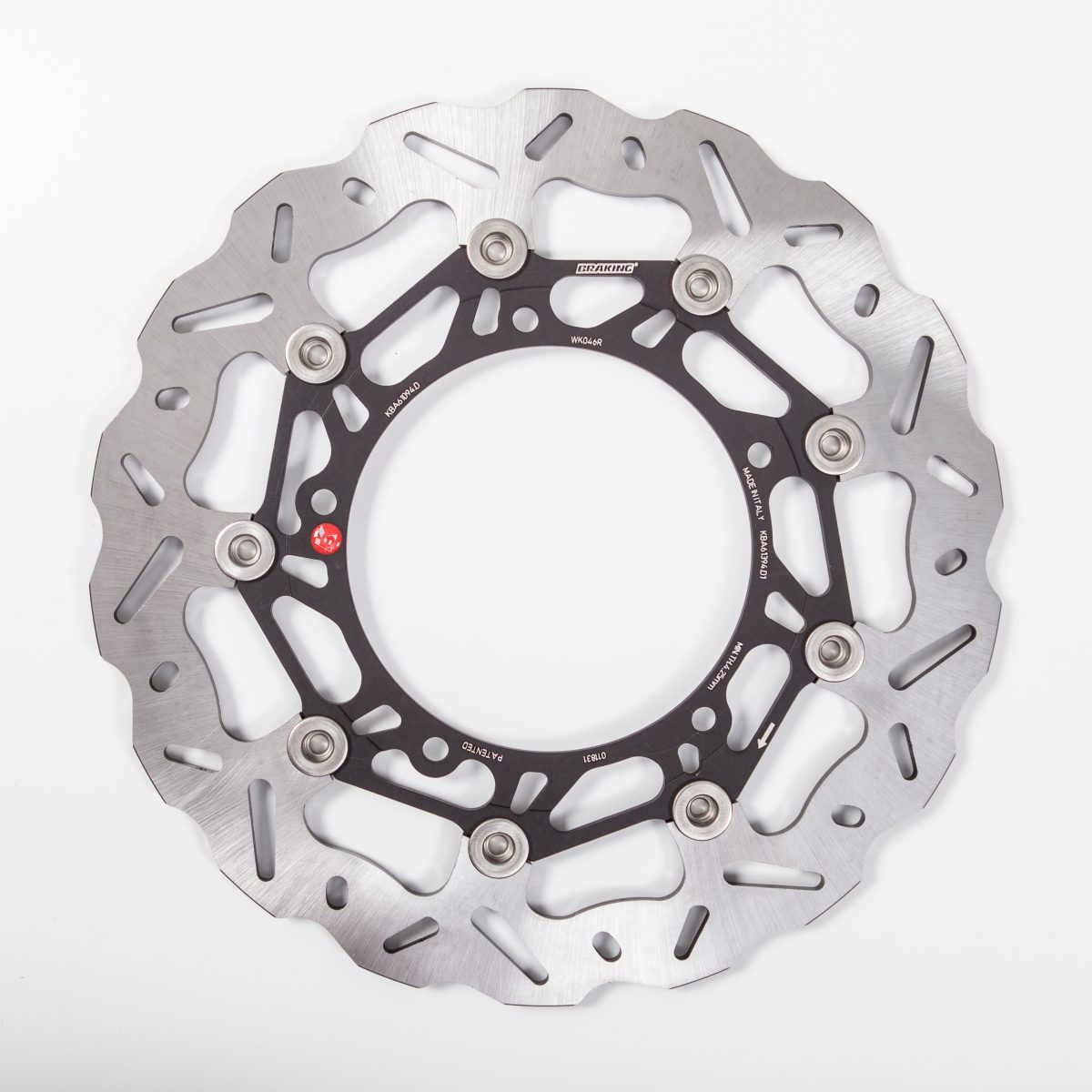 BRAKE DISC WAVE FLOATING AL-HUB SK2 300