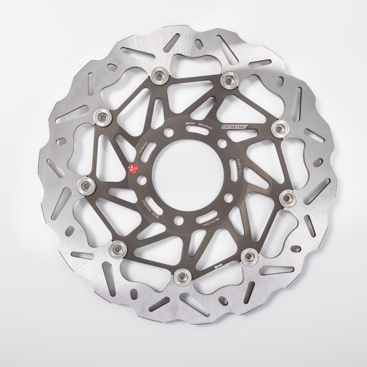 BRAKE DISC WAVE FLOATING AL-HUB SK2 320