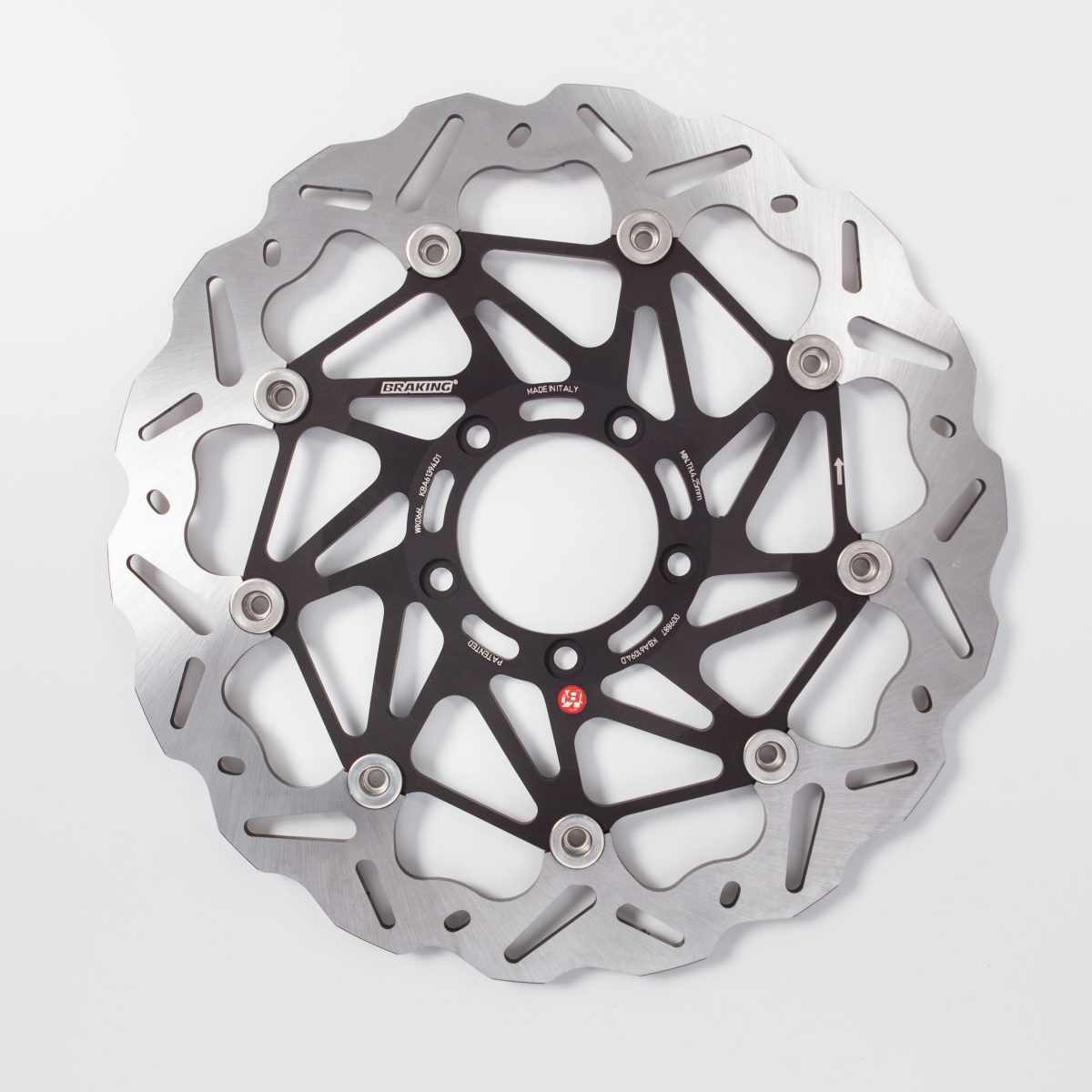 BRAKE DISC WAVE FLOATING AL-HUB SK2 320