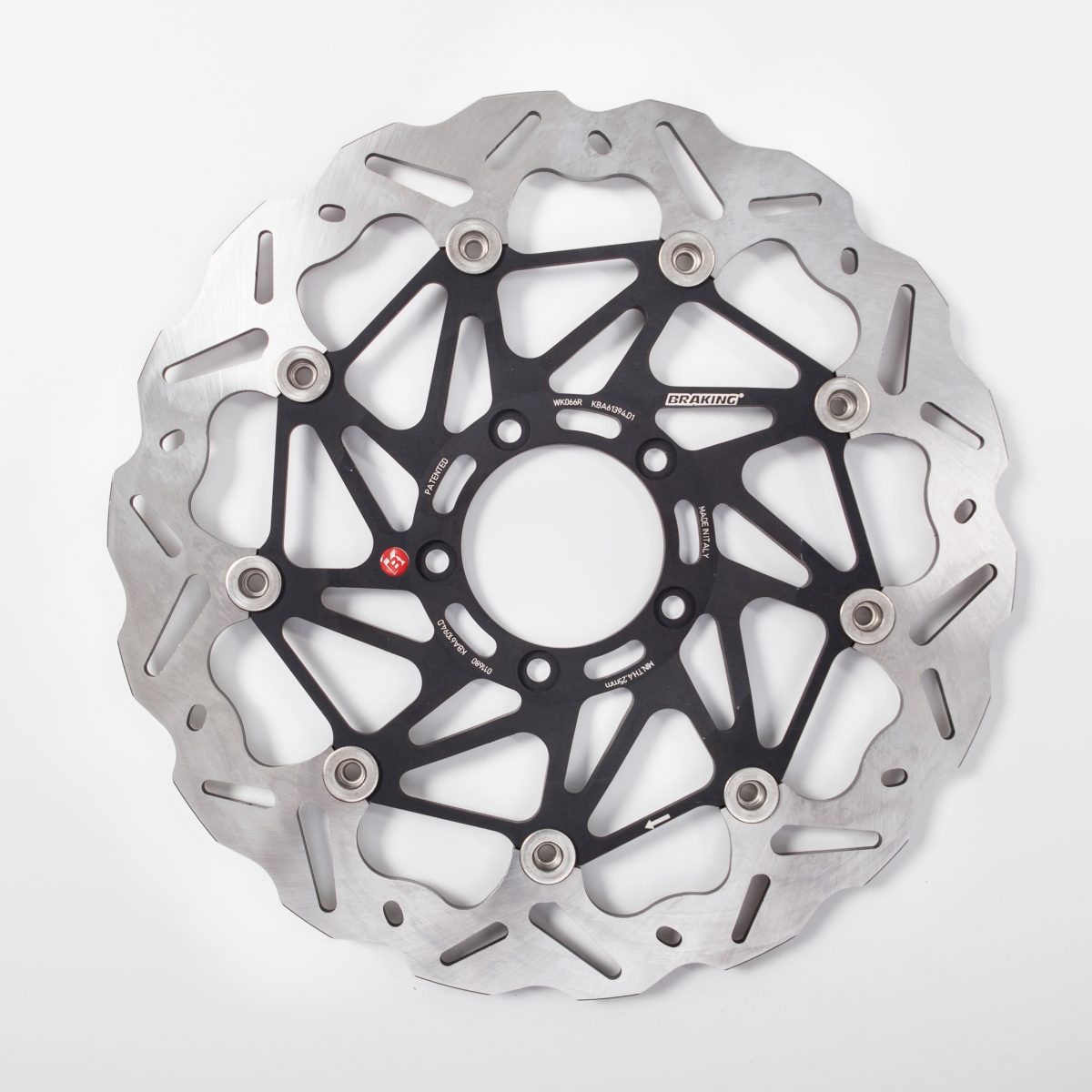 BRAKE DISC WAVE FLOATING AL-HUB SK2 320