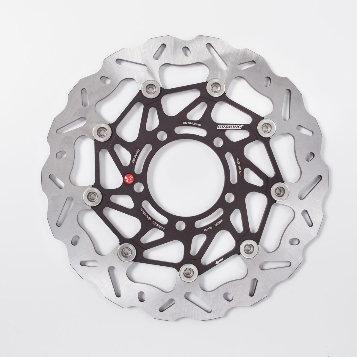 BRAKE DISC WAVE FLOATING AL-HUB SK2 300