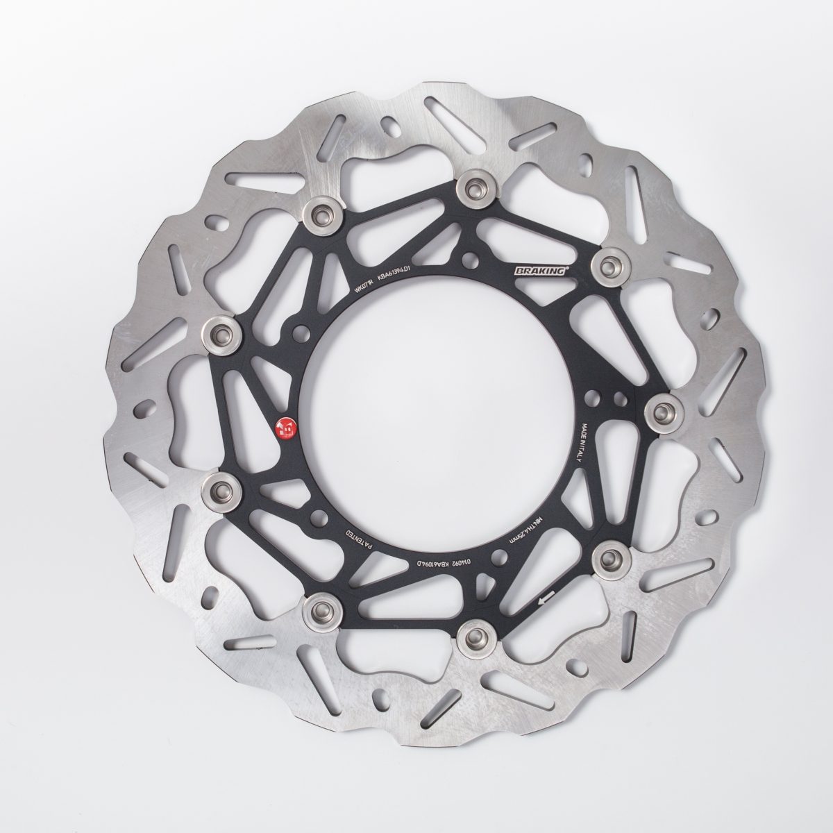 BRAKE DISC WAVE FLOATING AL-HUB SK2 320