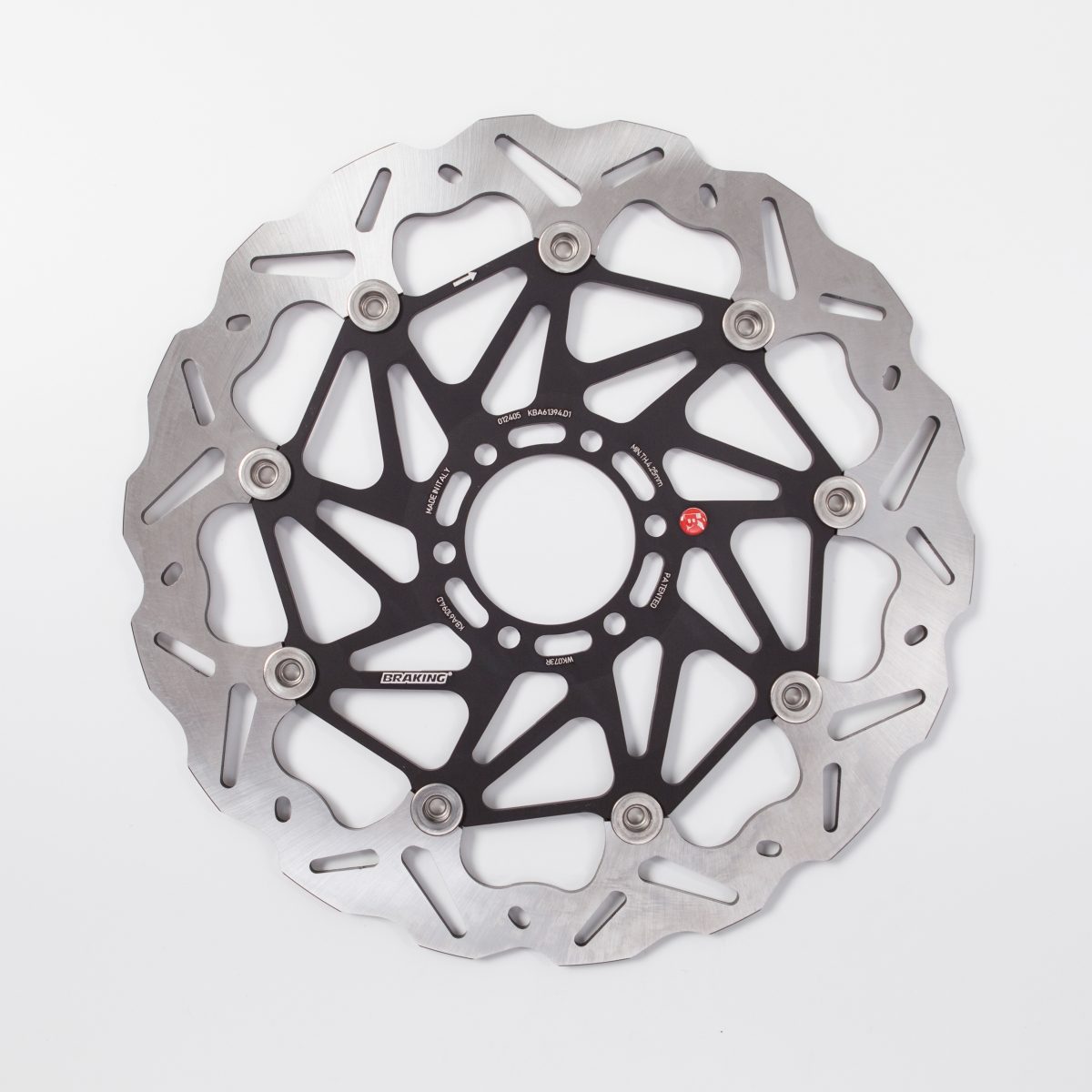 BRAKE DISC WAVE FLOATING AL-HUB SK2 320