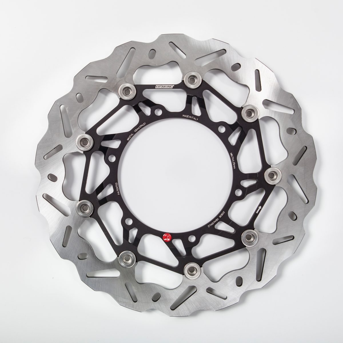 BRAKE DISC WAVE FLOATING AL-HUB SK2 320
