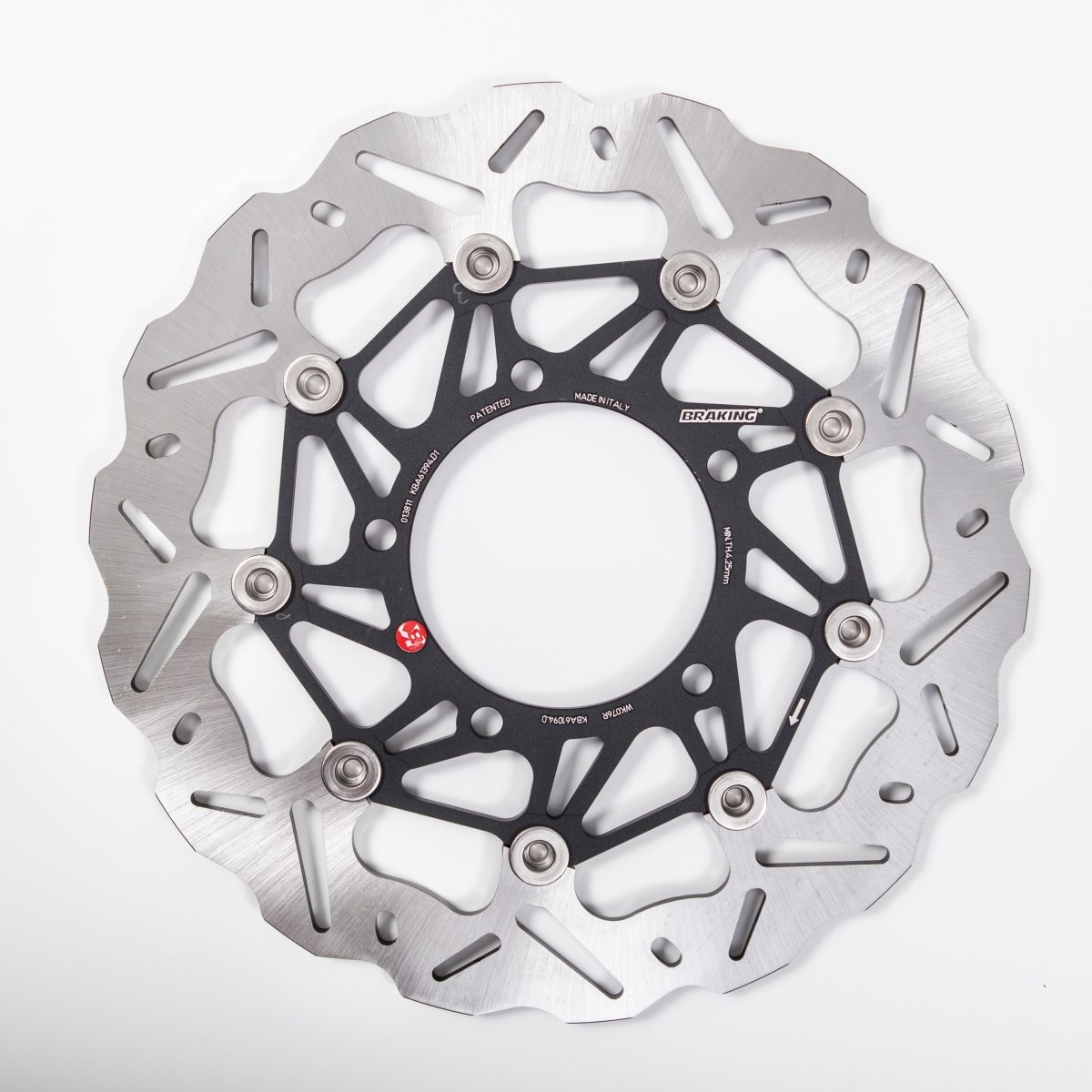 BRAKE DISC WAVE FLOATING AL-HUB SK2 310